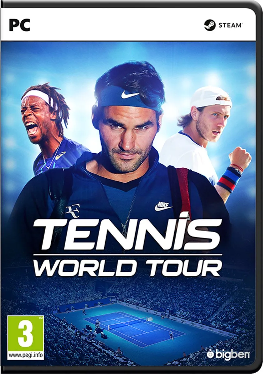 Tennis World Tour - PC (Voucher in Box)