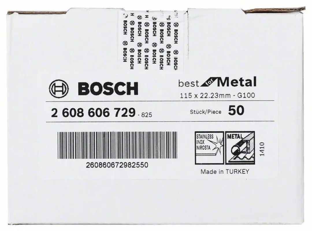 Bosch 2608606729 Fiberschuurschijf 115mm K100 - afbeelding 4 van 5