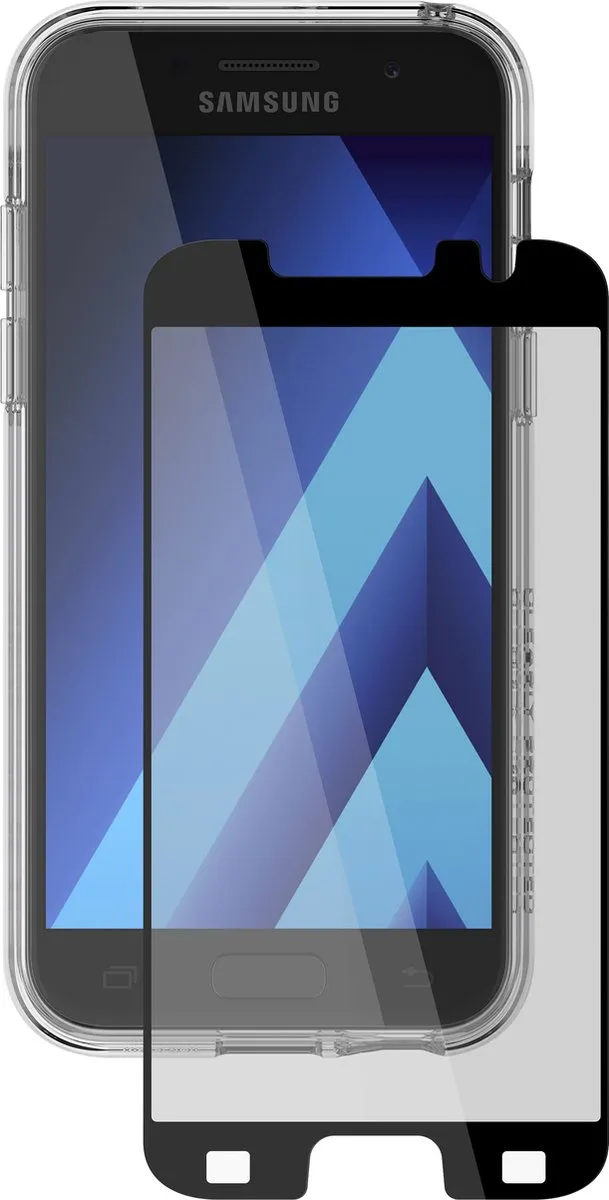 OtterBox Gehard Glas Ultra-Clear Screenprotector A3 (2017) - Zwart