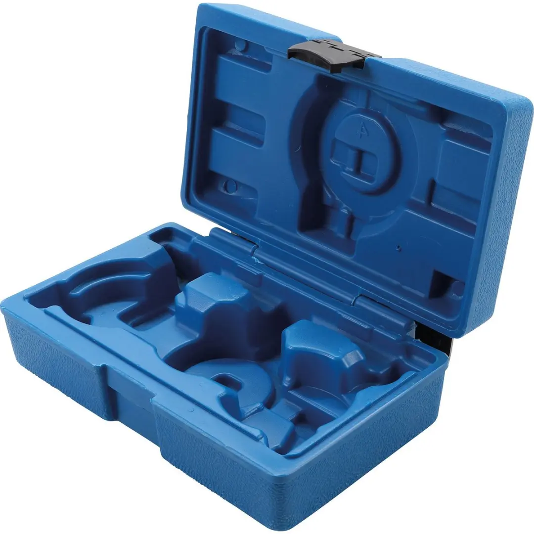 BGS technic 8842-LEER Lege Gereedschapskoffer - Blauw - afbeelding 3 van 5