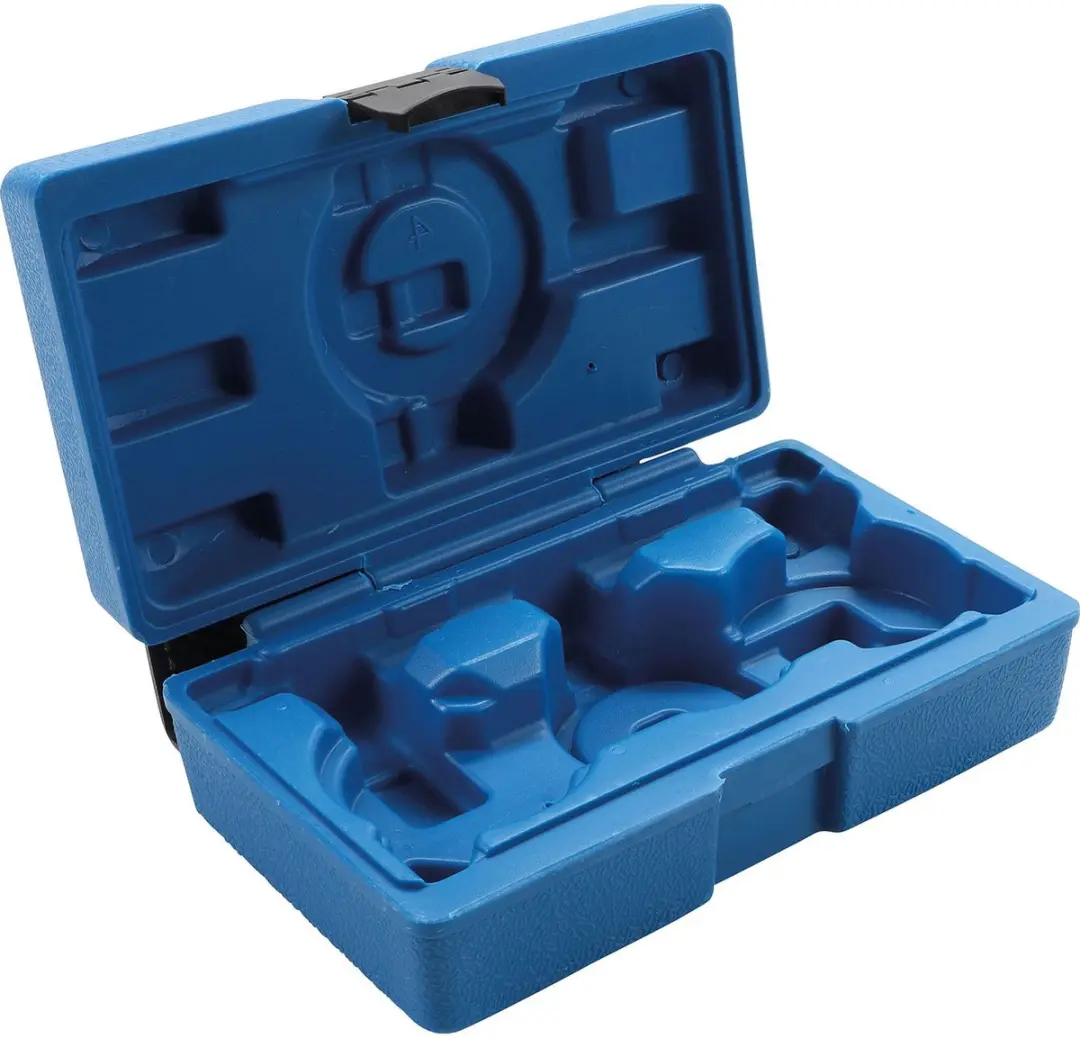 BGS technic 8842-LEER Lege Gereedschapskoffer - Blauw - afbeelding 2 van 5