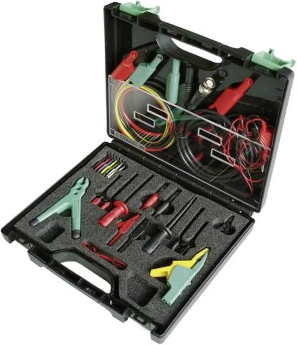 SKS Hirschmann PMS 932791001 Veiligheids-krokodilklemmenset