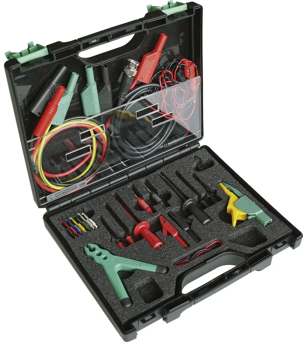 SKS Hirschmann PMS 932791001 Veiligheids-krokodilklemmenset - afbeelding 2 van 4