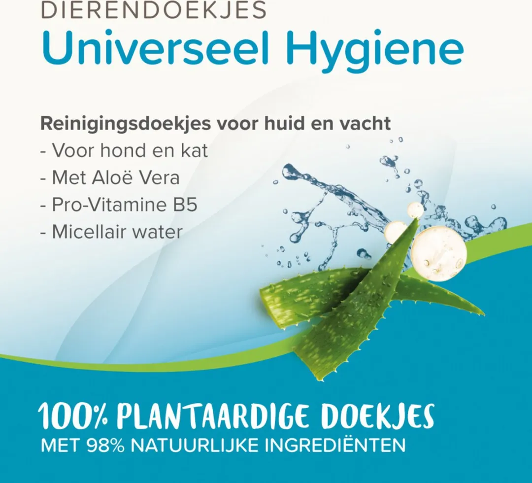 Beaphar Dierendoekjes Universal Hygiene - 30 Stuks