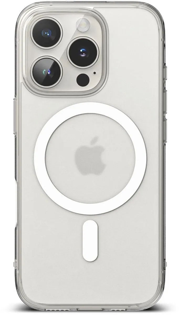 Ringke Fusion MagSafe iPhone 16 Pro Hoesje - Transparant