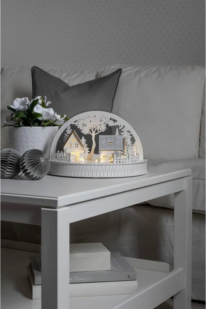 Konstsmide 3280-210 LED Silhouet Huizen en Rendieren - afbeelding 4 van 5