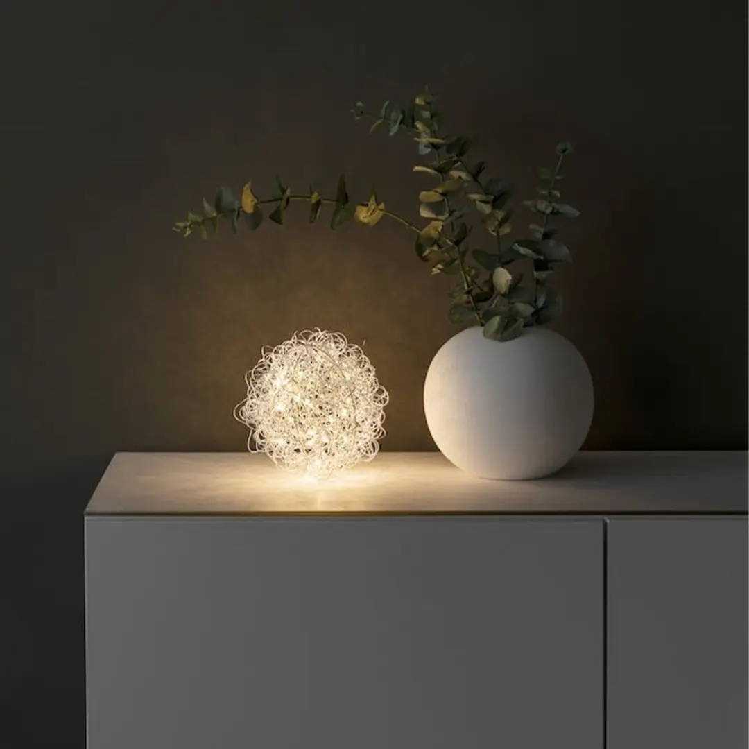 Konstsmide LED Draadbal 3513-303 - Ø20cm - Warm wit - afbeelding 2 van 6
