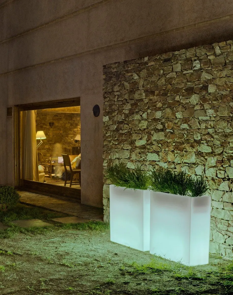 Intergard Tuinverlichting plantenbak design 80x80x32cm