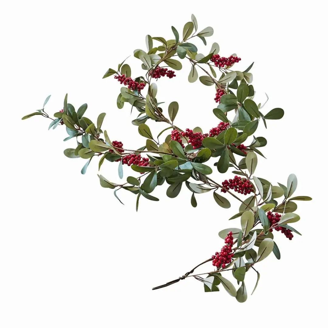 LOBERON Guirlande Lenius groen/rood