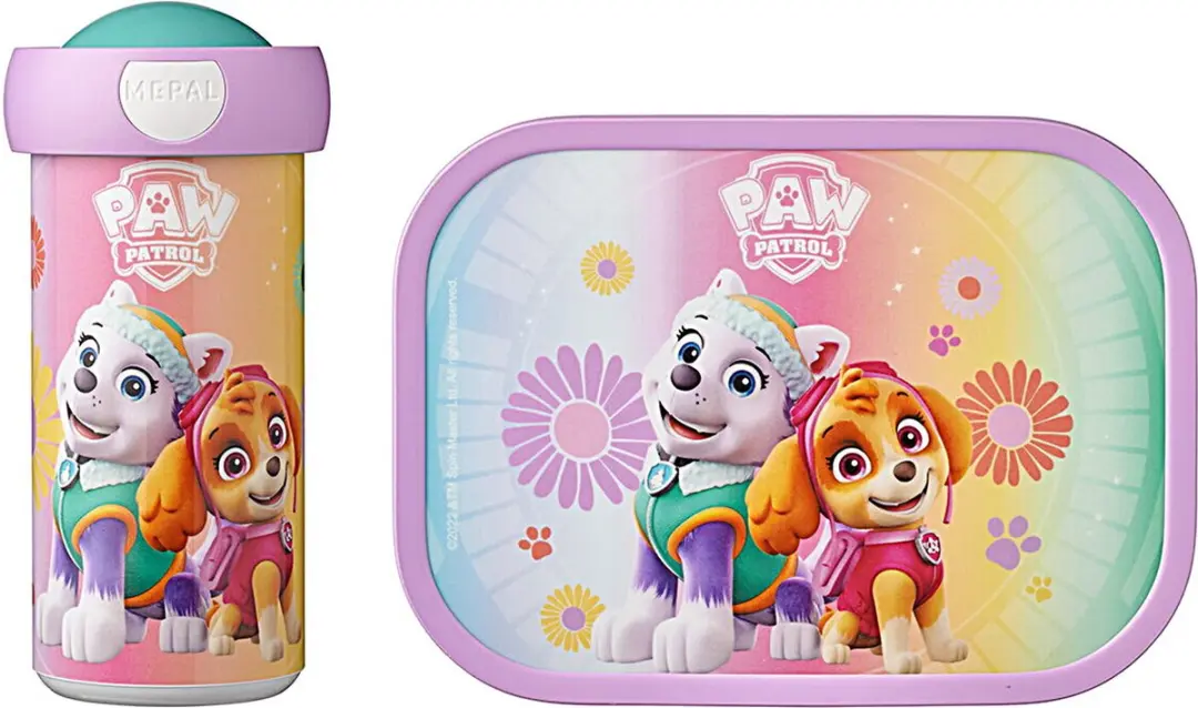 Paw Patrol Girls Voordeelset Lunchbox & Schoolbeker