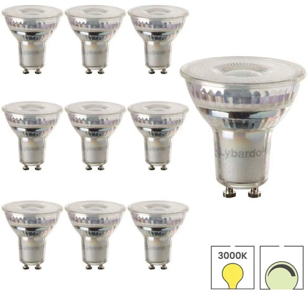 Lybardo GU10 LED Lamp 10 Stuks