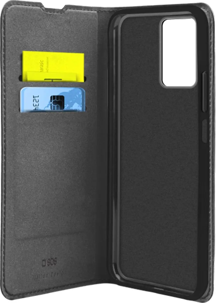 SBS Wallet Lite Hoesje Galaxy A03 TEBKLITESAA03K - Zwart - afbeelding 2 van 4