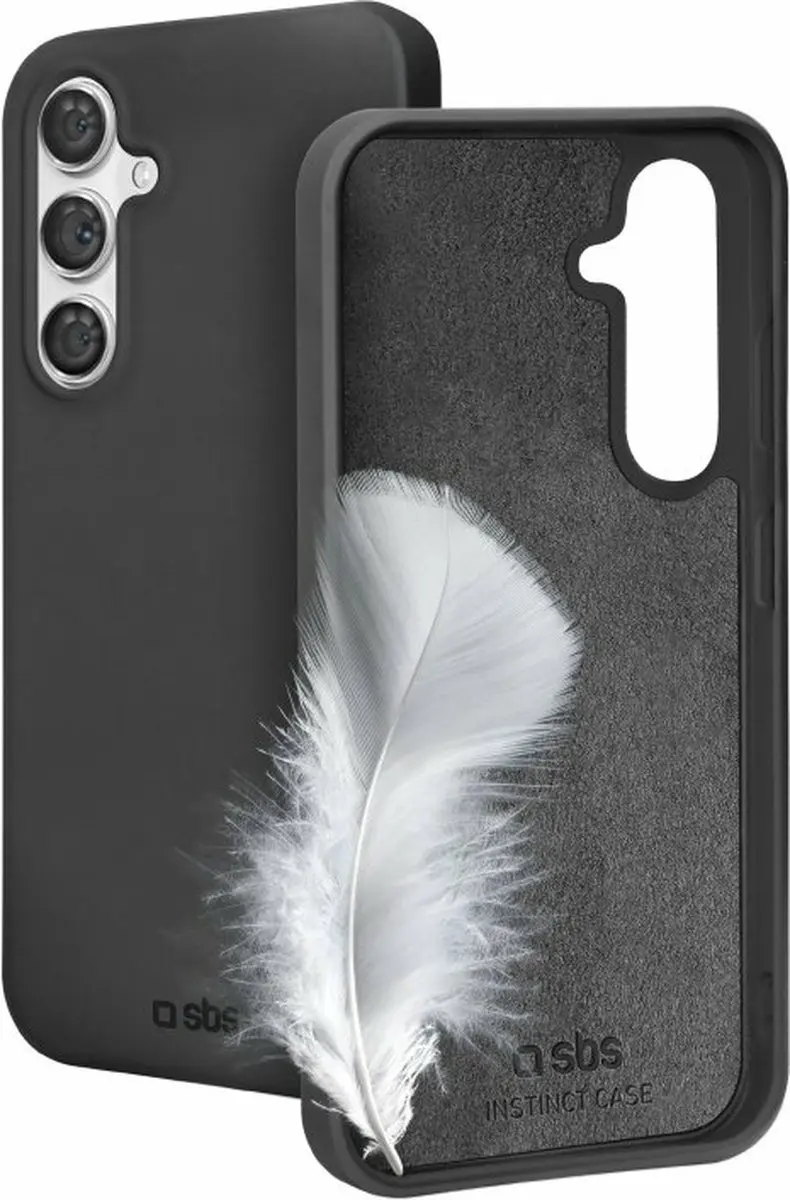 SBS Hoesje Samsung Galaxy A35 TEINSTSAA35K - Zwart - afbeelding 3 van 3
