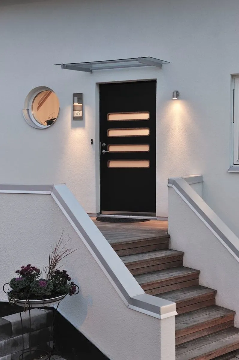 Konstsmide Modena Huisnummerlamp Buiten GU10 - IP44 - Zilvergrijs