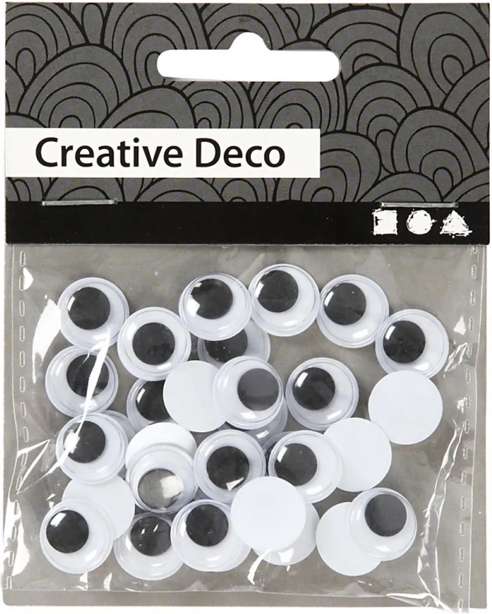Creativ Company Wiebelogen 12mm - 30 Stuks