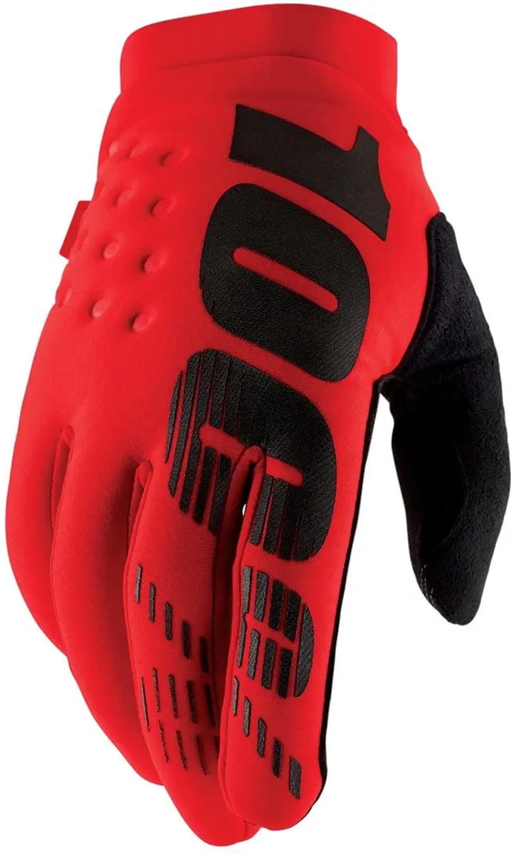 100percent Brisker Cold Weather Handschoenen - Rood - L - afbeelding 6 van 6