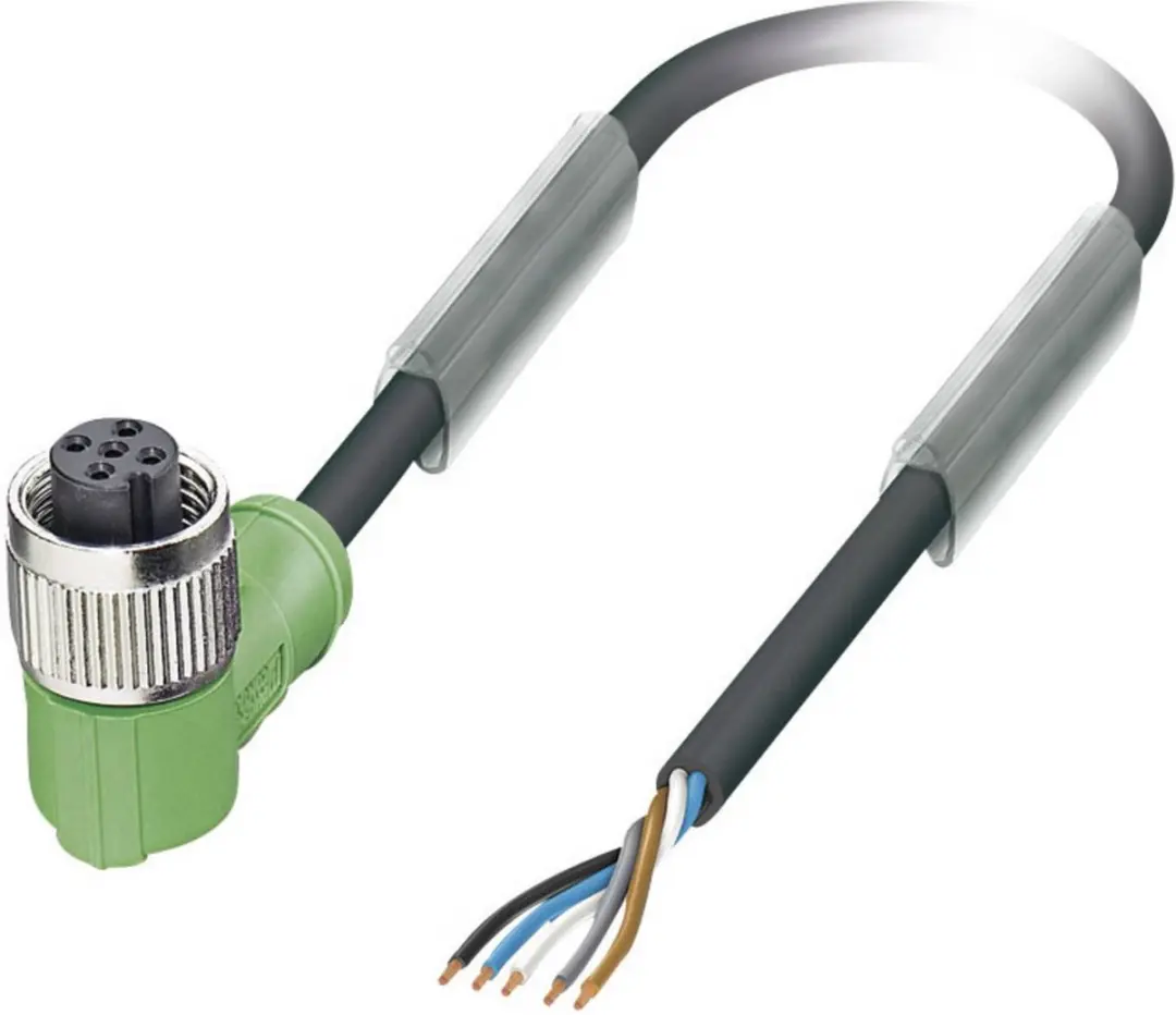 Phoenix Contact 1669877 Sensor/actuator connector, geassembleerd M12 Aantal pole