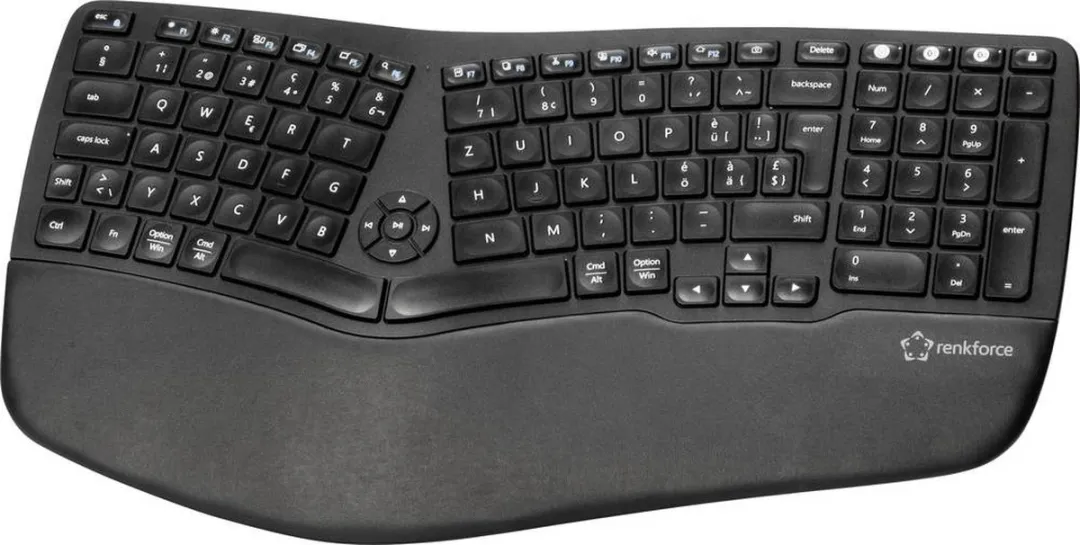 Renkforce RF-WKB-511 Bluetooth Toetsenbord - Zwart