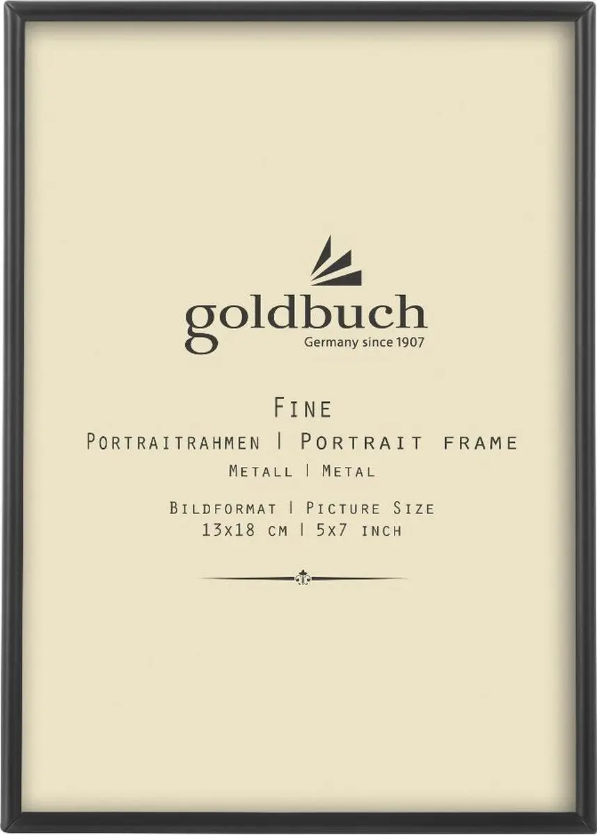 GOLDBUCH GOL-960463 Fotolijst FINE zwart 13x18 cm