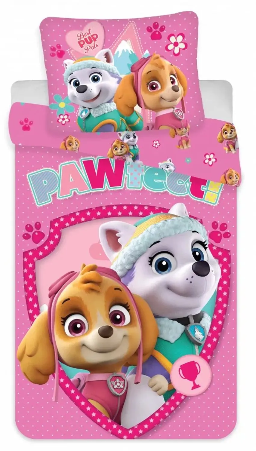 Paw Patrol Dekbedovertrek Pawfect