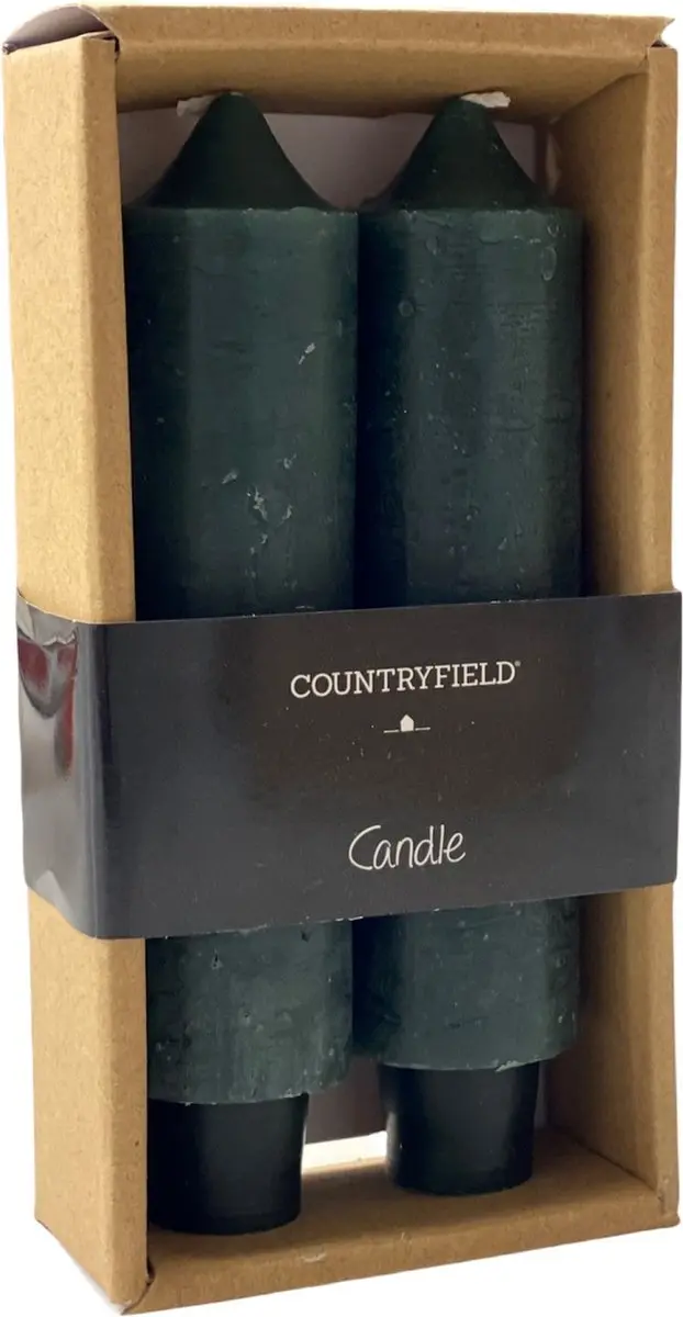 Set van 2 kaarsen Countryfield 15,5 cm