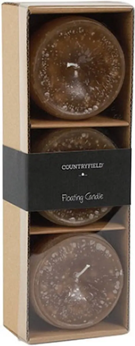 Countryfield Drijfkaars Bollie Large Beige