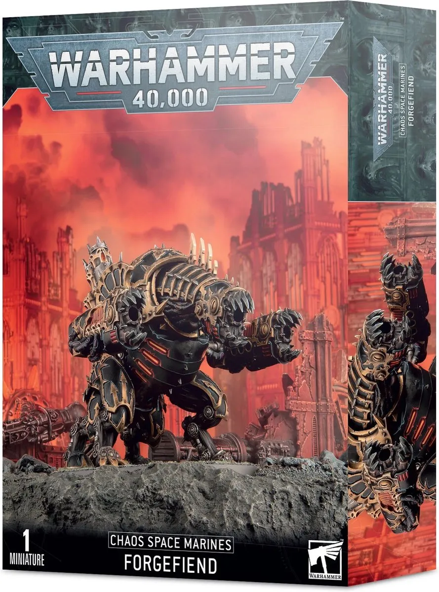 Games Workshop Warhammer 40.000 Chaos Space Marines Forgefiend