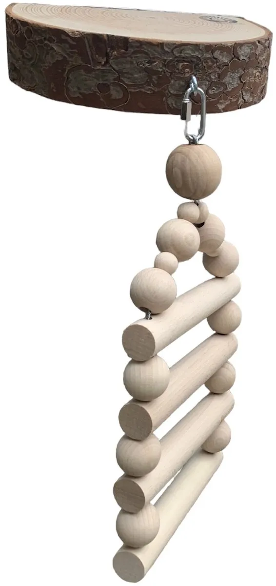 Home en dier speelgoed voor papegaaien - Speelgoed voor vogels - Voor kleine en middelgroot vogels