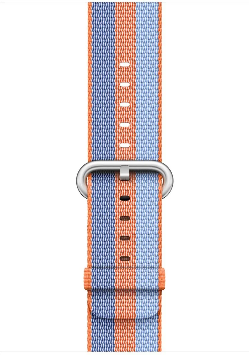 Apple Woven Nylon Band - Oranje - S/M - 38/40/41mm