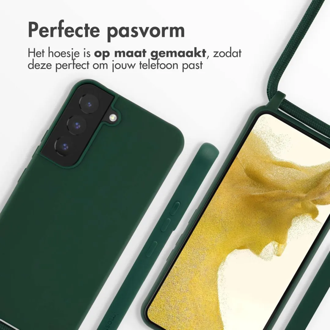 Imoshion Siliconen Hoesje Samsung Galaxy S22 - Donkergroen