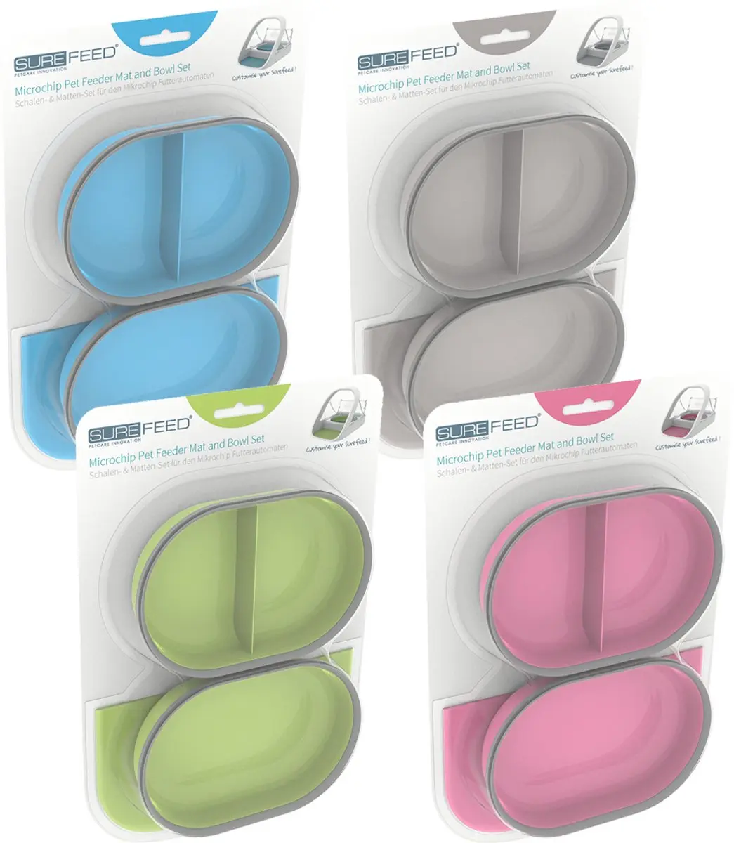 SureFeed Pet Bowl Set Voerbakset - 400ml - Groen - afbeelding 4 van 4