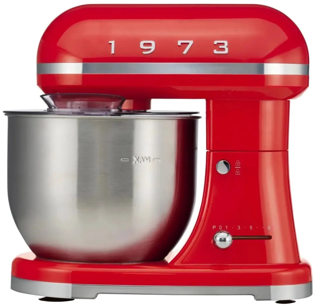 Silvercrest Keukenmachine 600W - 5 L - Rood - afbeelding 2 van 6
