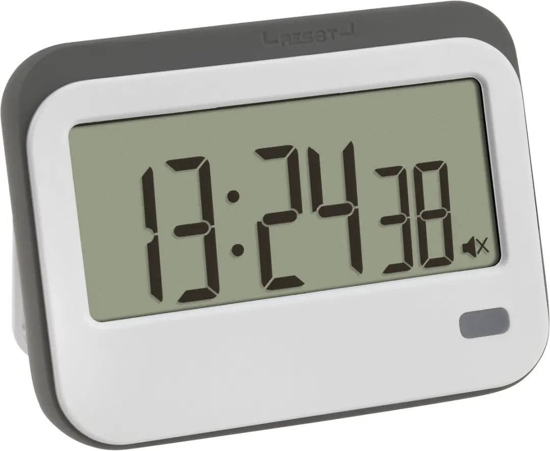 TFA Dostmann 38.2052.02 Digitale Timer - Wit/Grijs - afbeelding 2 van 3