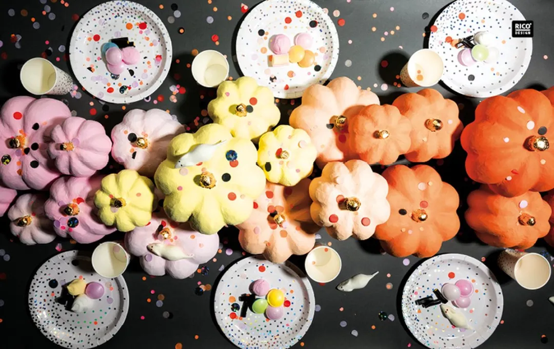 Decopatch Pompoen 8cm - Bruin