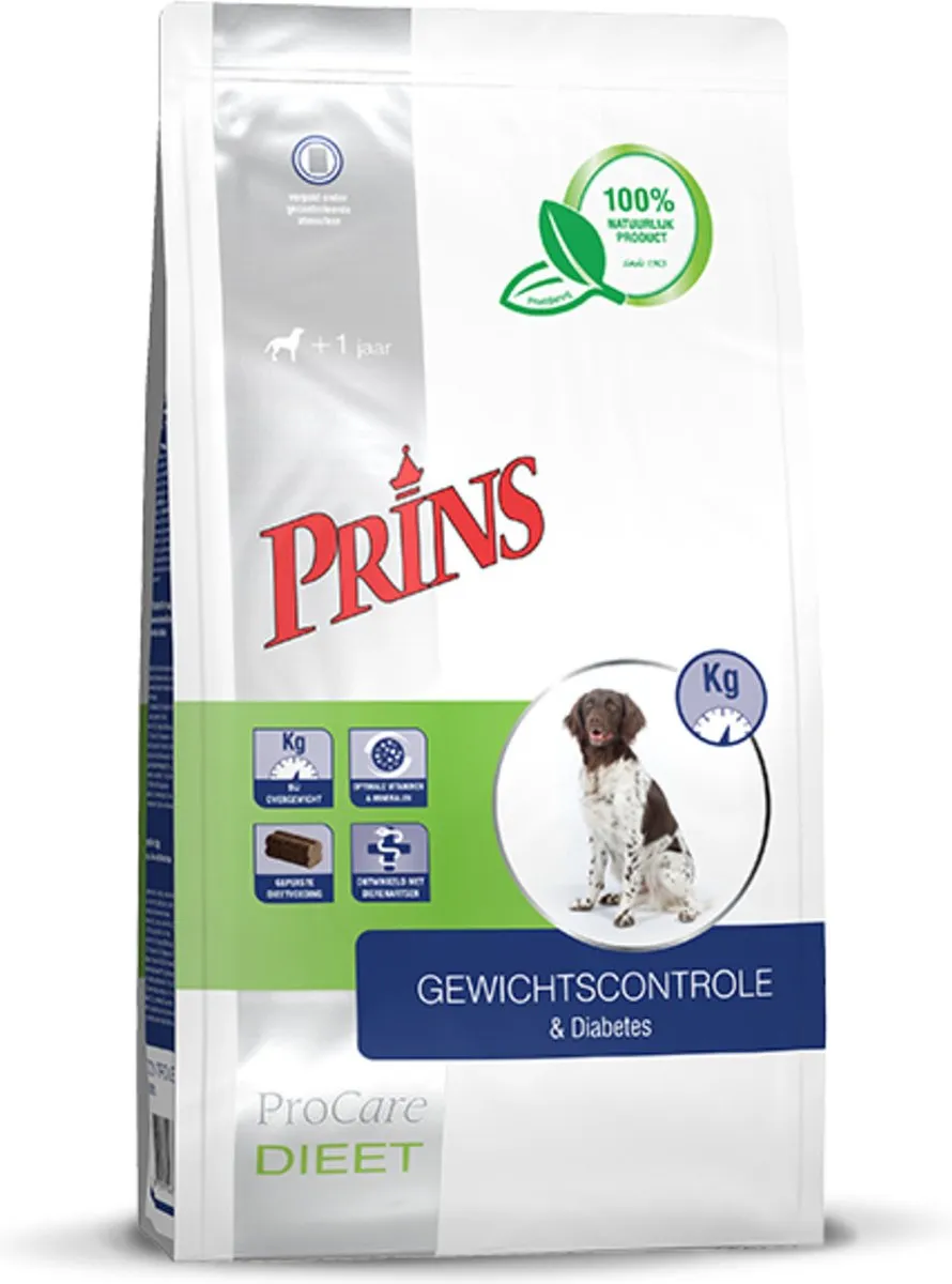 Prins ProCare Diet Pressed Gewichtscontrole & Diabetes 15kg