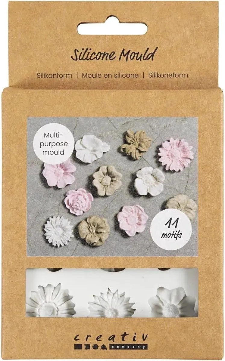 Creativ Company Siliconen Gietvorm Madeliefjes