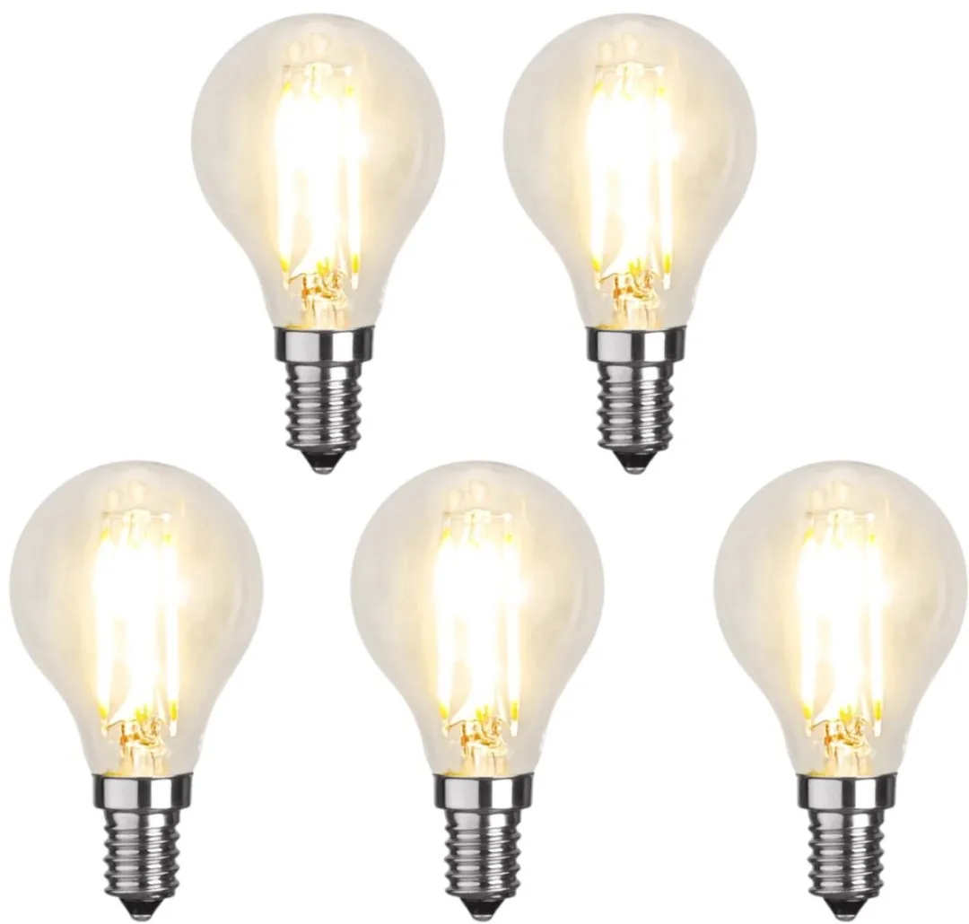 Star Trading Kogellamp E14 4.2W Extra Warm Wit - 5 Stuks
