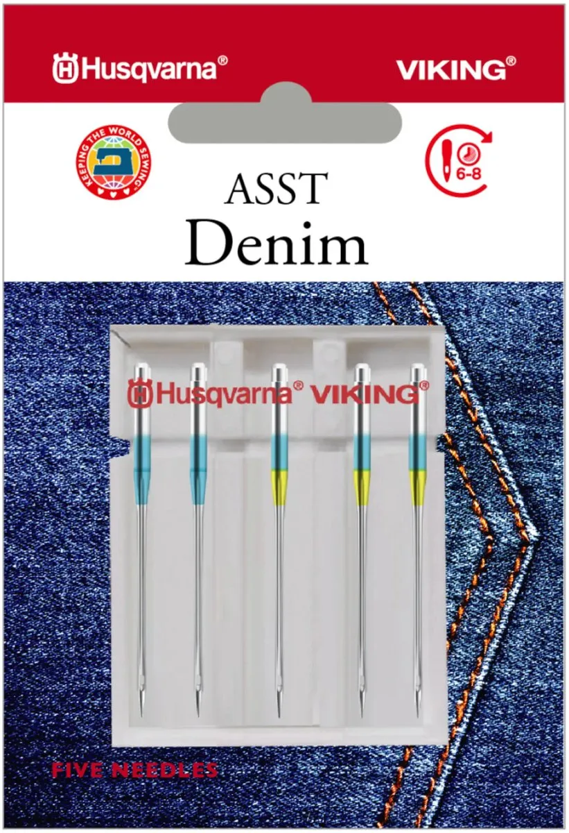 Husqvarna Viking Denim MIX 90/110 Naalden