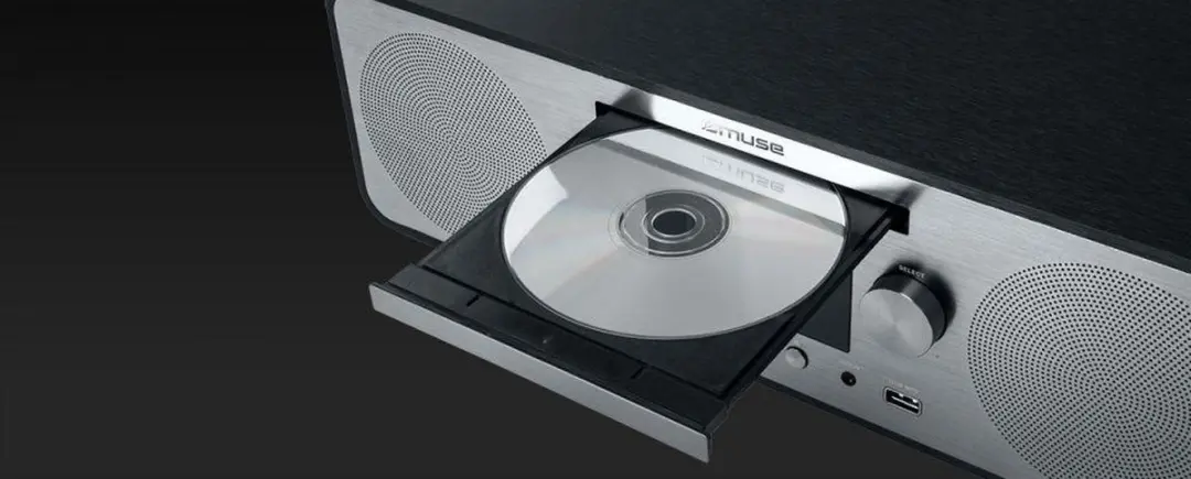Muse M-885DBT Micro-audiosysteem met DAB+ - Zwart - afbeelding 4 van 6