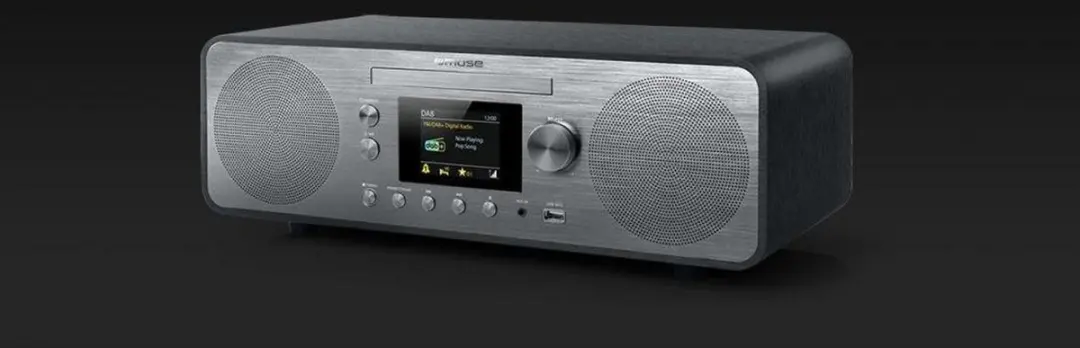 Muse M-885DBT Micro-audiosysteem met DAB+ - Zwart - afbeelding 3 van 6