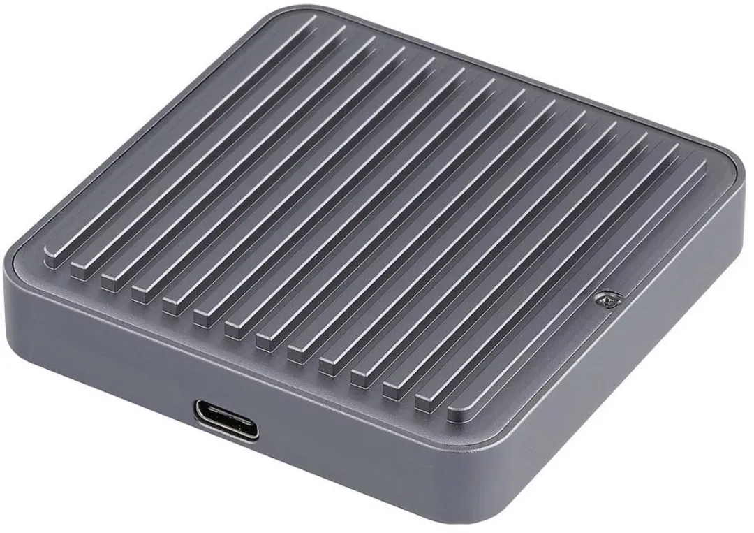 Renkforce RF-M2E-300 M.2 SSD-behuizing USB-C 10 Gbit/s - Grijs