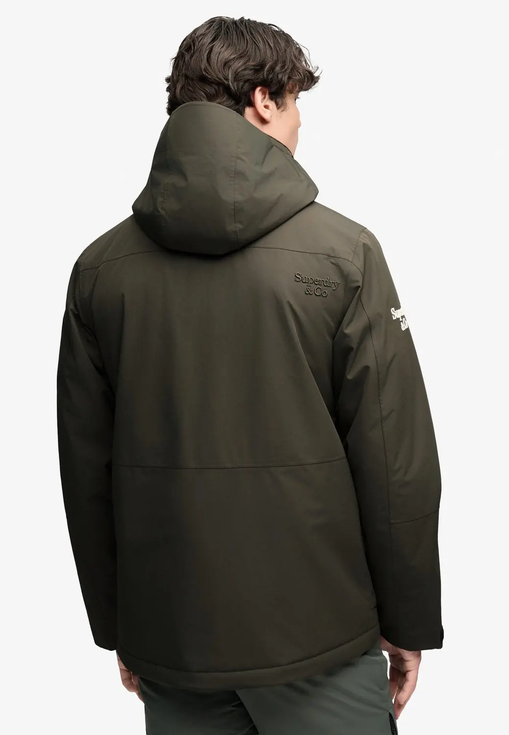 Superdry Ultimate Freestyle Ski-jas - Army Khaki - afbeelding 3 van 4