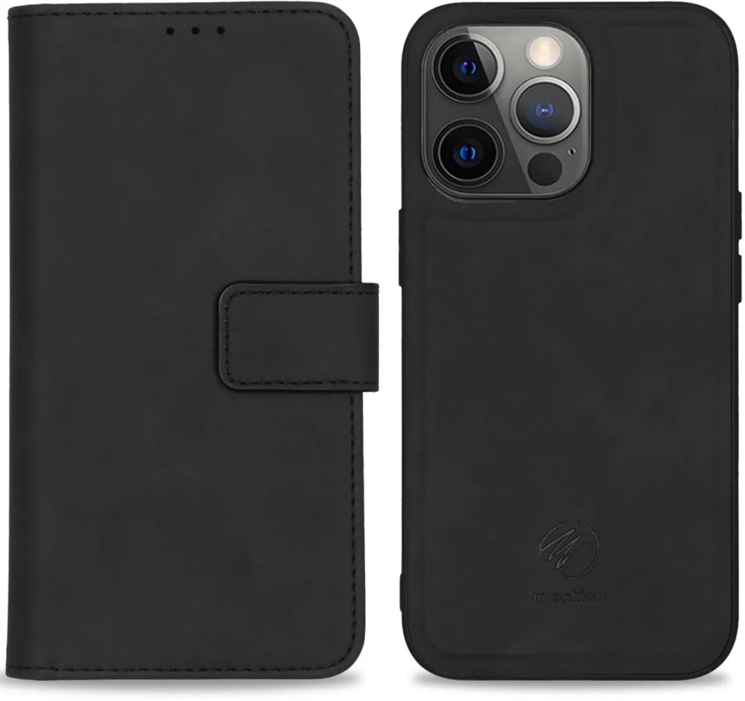 Imoshion Hoesje iPhone 13 Pro - 2-in-1 Bookcase Zwart