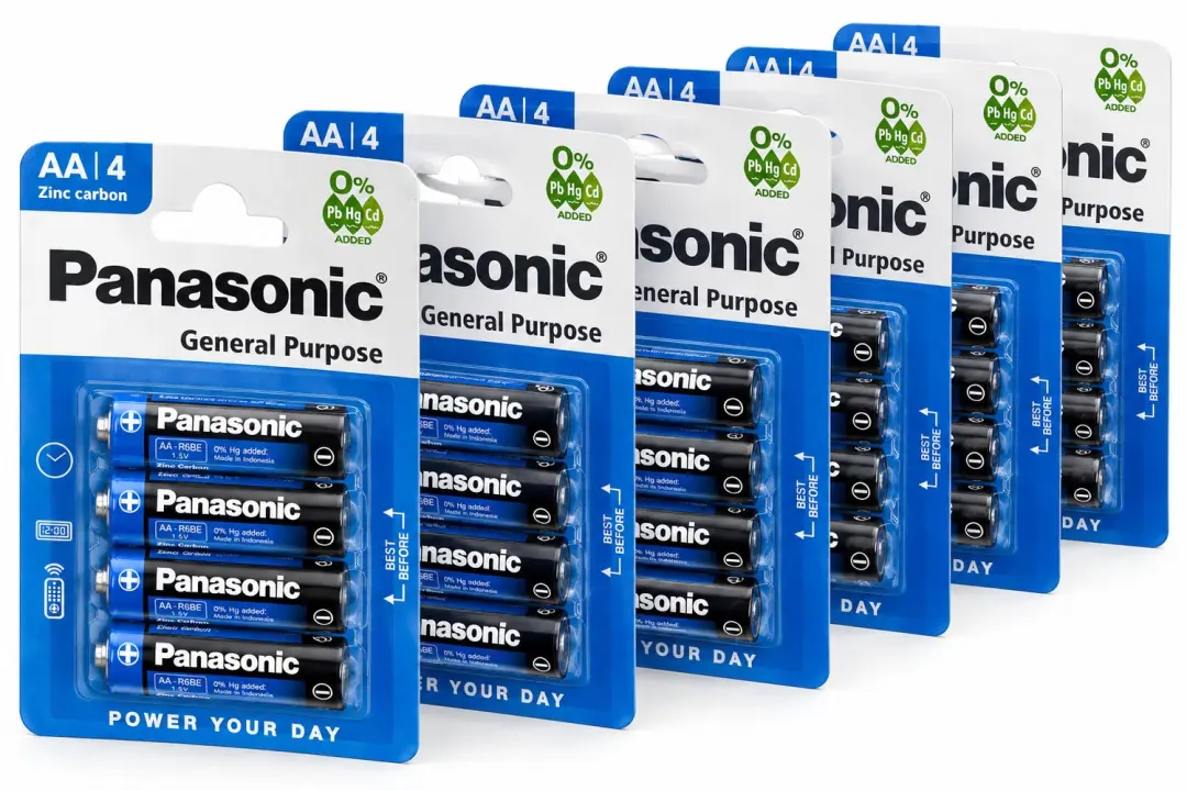 Panasonic AA Batterijen 1.5V