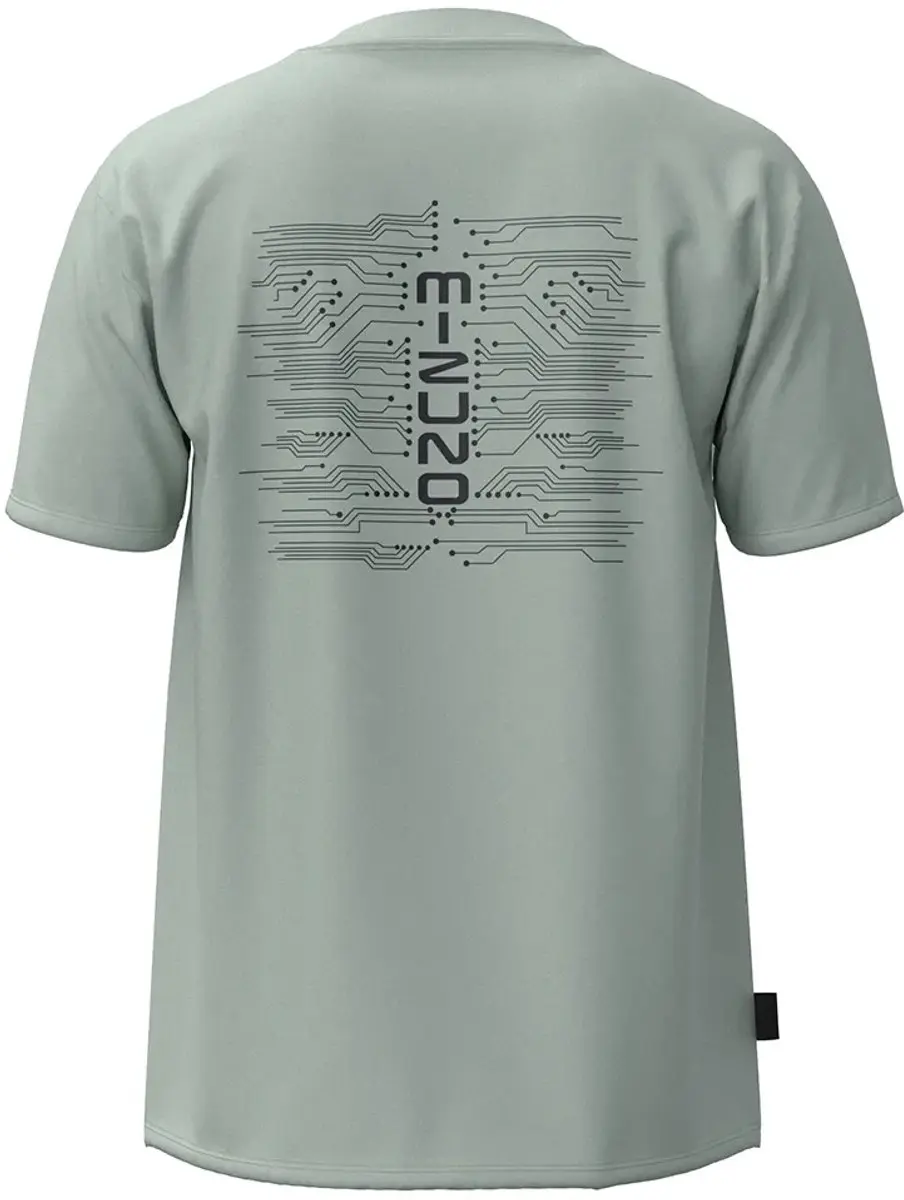 Mizuno Athletics Graphic T-shirt - M - Mercury - afbeelding 2 van 3