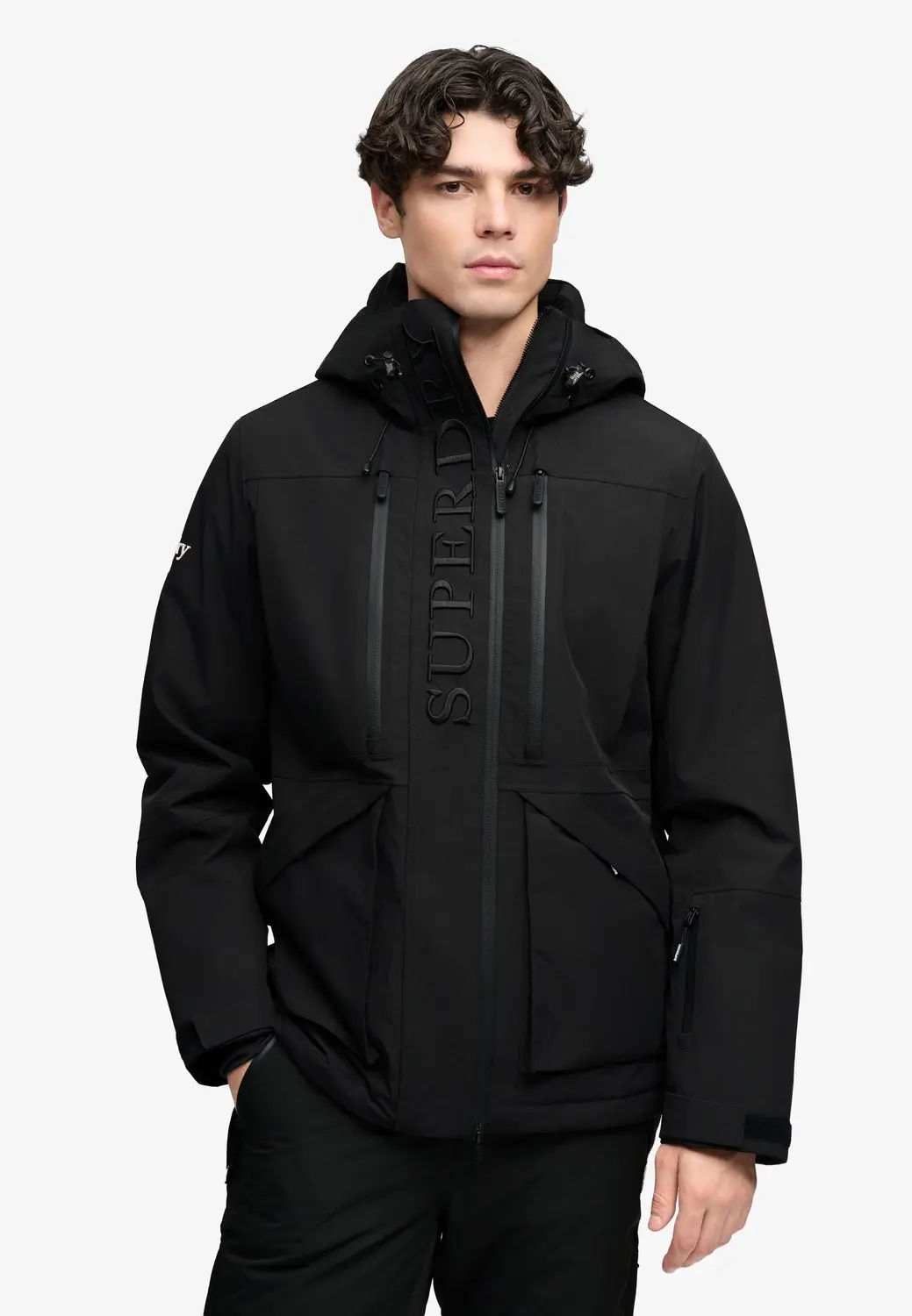 Superdry Ultimate Freestyle Ski-jas - Zwart - XXL - afbeelding 2 van 3