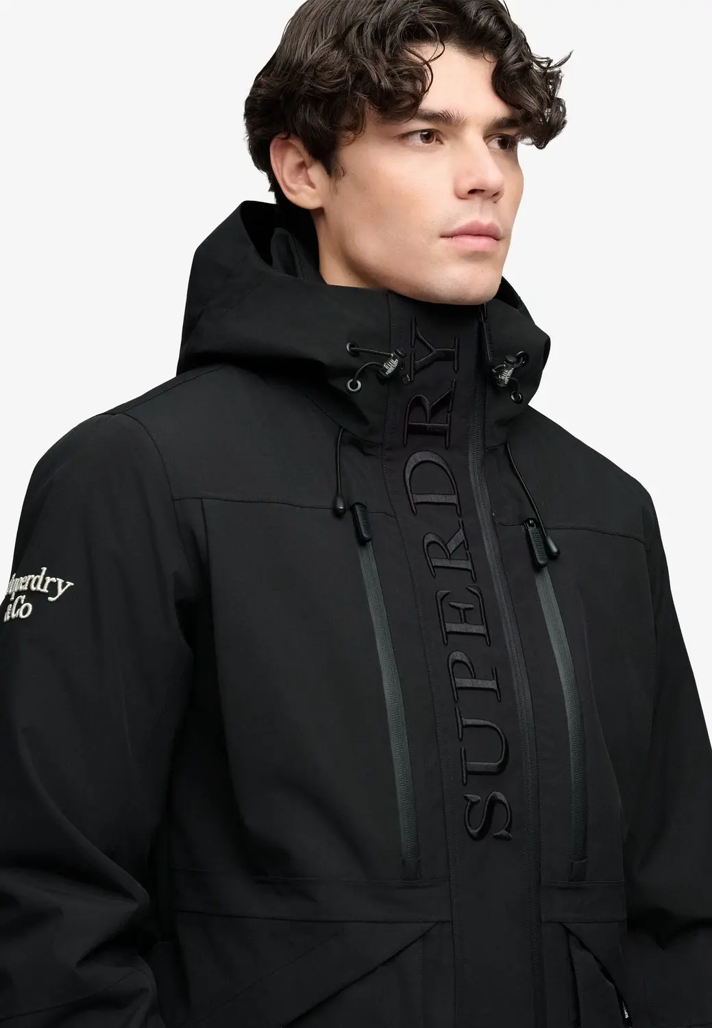 Superdry Ultimate Freestyle Ski-jas - Zwart - XXL - afbeelding 3 van 3