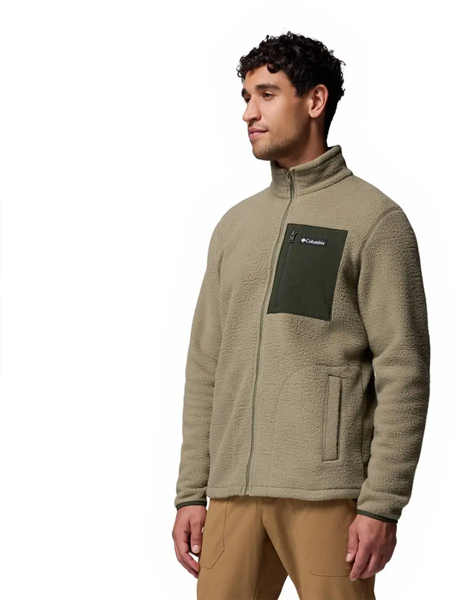 Columbia Jasper Ridge Pebbled Full Zip Fleece - Groen - afbeelding 5 van 6