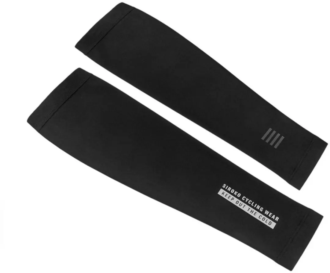 Siroko Thermal Coldblock Armwarmers Zwart M-L Man