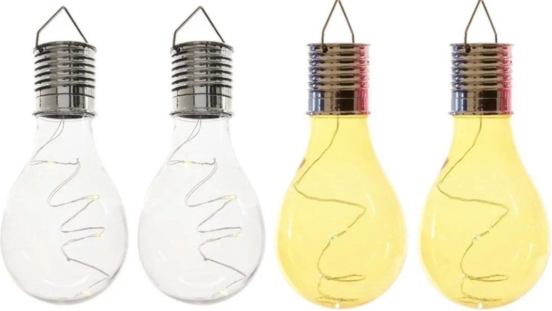 Lumineo Solar Tuinlampen 4 Stuks